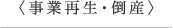 ＜事業再生・倒産＞